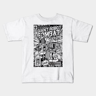 Giant Robot Combat Kids T-Shirt